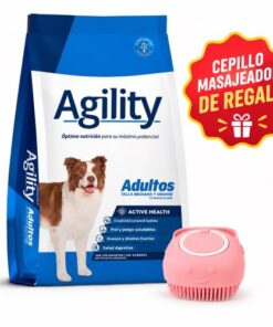 Agility Adulto x 20 Kg+Cepillo Masajeador!!