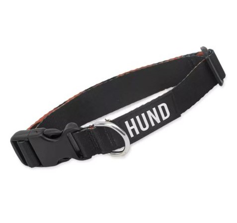 Collar Hund. Black