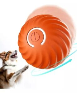 Pelota Intelig.Petgravity Pequeña Naranja