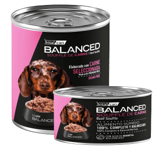 Balanced Souffle Perro Cachorro Pollo x 85grs