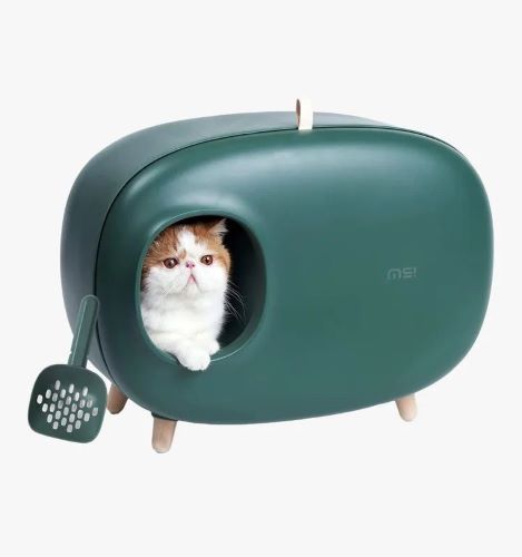 Litera Para Gatos Retro