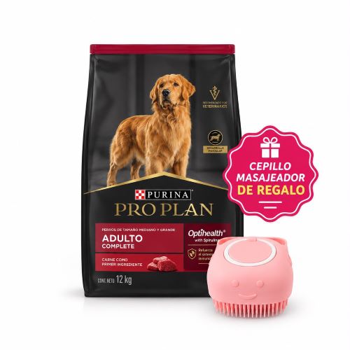Proplan Adulto Complete x 12kg+Cepillo Masajeador!!