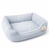 Cama Cuadrada Celeste n°2 61x48x18cm