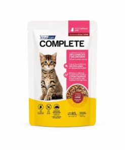 Pouch Vital Complete Gato Cach. Carne x 85grs